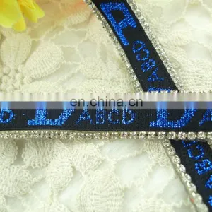 New Design Hot Fix Rhinestone Tirmming With Glue thumbnail-2