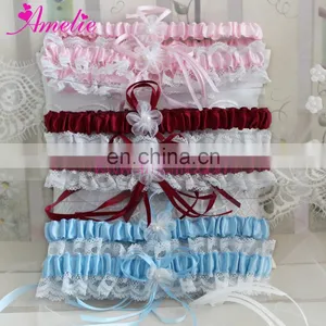 " Throw Away and Keep One Garter "Sexy Girles Bridal Wedding Garter Belt thumbnail-1