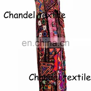 Yoga Mat Bag One of a Kind - Handmade With Antique Cross Body Purse Banjara Style Yoga Bag Yoga Met Bag Ethnic Hand Embroidered thumbnail-4