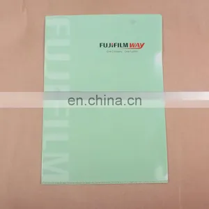 Low Price Good Quality PP A4 Size L-shape Plastic File Folder thumbnail-6
