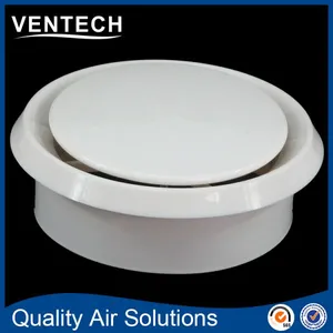 Circular Ceiling Diffuser Supply Air Disc Valve Air Vent thumbnail-3