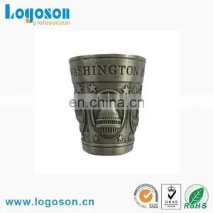 2017 New Washington D.C. Pewter Souvenir Shot Glass thumbnail-1