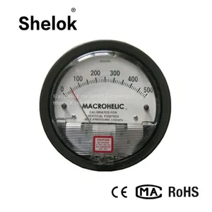 Micro Differential Pressure Gauge With Air thumbnail-1
