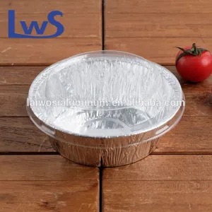 Round Aluminium Foil Baking Cups Disposable Cheesecake Pans thumbnail-1