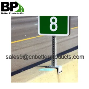 Welding T Shape Top Quality Galvanized Square Sign Post thumbnail-5