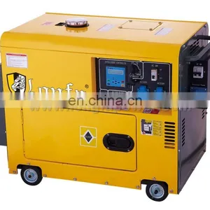 6KVA Portable Soundproof Diesel Electric Generator With Stable Quality thumbnail-1