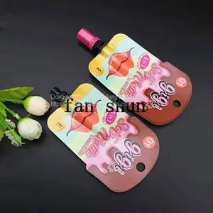 Production Mascara Lip Glaze Eyeliner Liquid Aluminum Foil Spout Bag Customized Thailand Cosmetics Shaped Packaging Bags thumbnail-3
