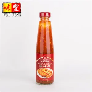 OEM Factory HACCP BRC HALAL Wholesale Price Chinese Hot Red Chilli Pepper Spicy Sweet Chili Sauce thumbnail-2
