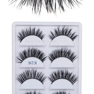 Eyelashes Natural Thick False Eyelashes 5 Pairs Pack thumbnail-1