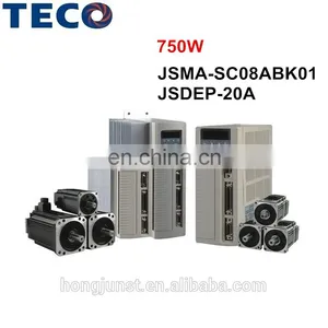 High Speed TECO 750W Servo Motor and Driver JSMA-SC08ABK01 + JSDEP-20A thumbnail-2