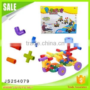 Manufactory Plastic Pipe Blocks Building Toys for Sale thumbnail-1