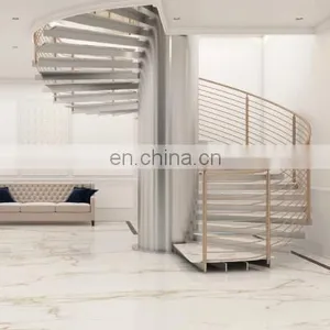 Top Class Aluminium Stainless Steel Stairs Indoor Design Pillars Post With Black Golden Colour thumbnail-1