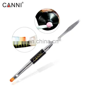 86202 CANNI 2in1 Double Headed Dual Use Nails Tool Pen Poly Nail Gel Brush Manicure UV Gel Brush Acrylic Nail Art Painting Tools thumbnail-2