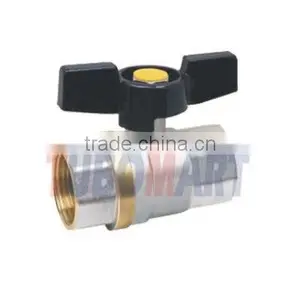High Quality 1/2" 3/4 Brass Ball Valve thumbnail-2