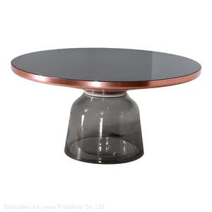 Round Coffee Table With Stools Sebastian Herkner Gray Purple Blue Yellow Green Colorful Coffee Table thumbnail-5