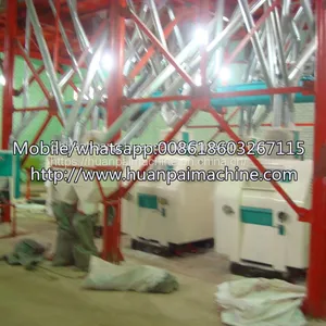 Industrial Maize Flour Milling Machine 80 Ton per Day Atta Chakki Fufu Ugali Flour Mill Machine thumbnail-1