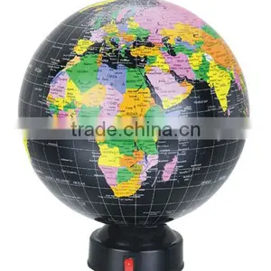 20cm Rotating Globe , Automatic Rotating Globe, Rotating World Globe thumbnail-1