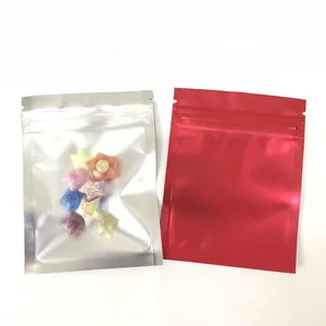 2.95''x3.937'' Reusable Mylar Food Storage Bags/retail Packaging Aluminum Foil Zipper Bag thumbnail-3