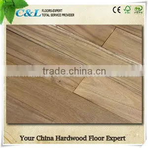 Anti -scratch Rustic Unfinished Asian Walnut Acacia Hardwood Flooring thumbnail-1