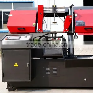 Automatic Round Tube Cutting Machine Band Saw GS320 thumbnail-2