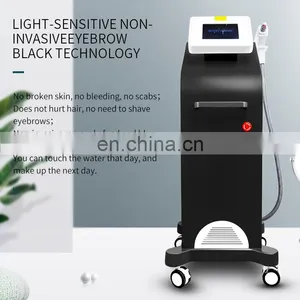 Single Handle Non-invasive Tattoo Removal Laser Machine Q Switch Nd Yag Laser Eyebrow Washing Instrument Pigment Spot Removal thumbnail-2