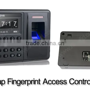 HSY-F802 Fingerprint Access Control Recording of Working Hours Tcp/ip Rfid Card Time and Attendance With Control Door Opening thumbnail-2