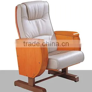 Moveable Steel Leg Foldable Theater Type Auditorium Seat HJ83-E thumbnail-2