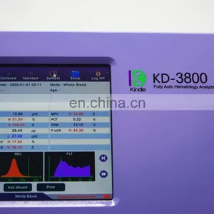 3-part Hametology Analyzer KD3800 Hematology Analyzer Cell Blood Counter thumbnail-2