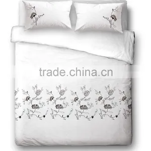 Fancy Traditional Embroideried Floral Duvet Cover thumbnail-2