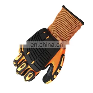 Wholesale Safety Mechanic Work Industrial Hand Impact Work Gloves thumbnail-3