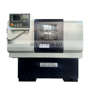 Micro Cnc Lathe CK6132 Mini Torno Cnc Para Metal for Cnc Turning Machining thumbnail-1