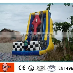 Most Fascinating Inflatable Slide Type Inflatable Double Lane Slip Slide thumbnail-1