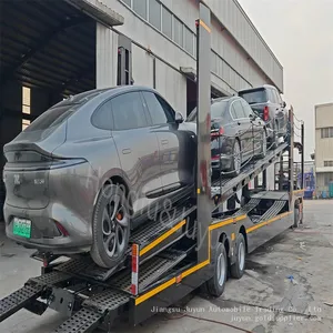 Export Semi-trailer Galvanized Semi-trailer Russian Automobiles thumbnail-2