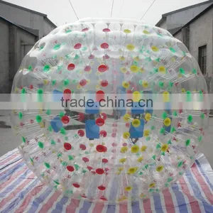 Funny Commercial Interesting Inflatable Blue Land Zorb Ball for Sale thumbnail-6