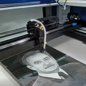 High Safety CO2 Laser Engraving Cutting Machine Marble Granite Stone Laser Engraving Machine for Sale thumbnail-4