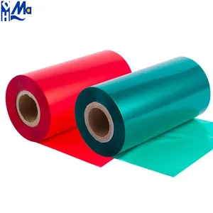 Custom Color or Black Thermal Transfer Printer Ribbon Hot Stamp Ribbon for Expiry Date Coding thumbnail-2