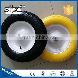 Wholesale PU Foam Wheel,flat Free Wheel, Polyurethane Wheel 3.50-8 thumbnail-3