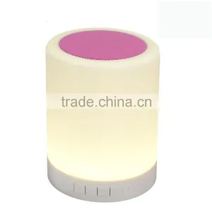 LED Light Table Lamp Nightlight With Bluetooth Speaker, Bedroom Music Nightlight Supplier's Choice thumbnail-1
