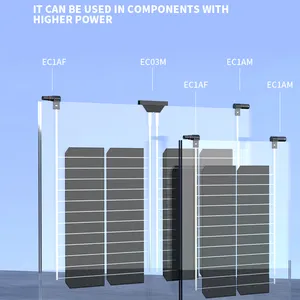 Solar PV Panel Mini Junction Box EC1A and EC03M With Plug Type Mini Connector Easy Replacement thumbnail-2
