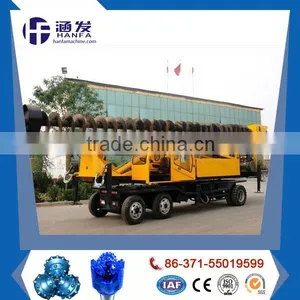 Smart House Piling Rig HF-360 CFA Method Long Screw Auger Rotary Piling Rig thumbnail-1