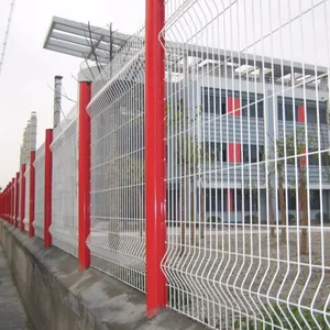3D Curved Fence With 50mm x 50mm Mesh for Zoo and Wildlife Enclosures thumbnail-1