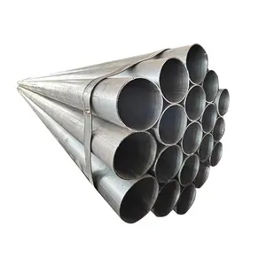 ASTM A106 A53 Grade B Sch40 Hot Rolled/Cold Rolled Carbon/Mild Steel Ms Iron Black Welded Seamless Tube thumbnail-1