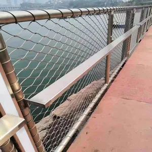 High-Strength 7x7 Stainless Steel Rope Netting for Climbing Structures thumbnail-3