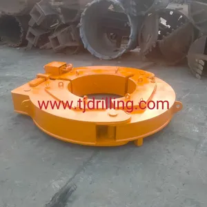 1200mm Hydraulic Casing Clamp With 1000mm and 880mm Insert Used for Hold Double Wall Casing in Cased Bored Pile Foundation Work thumbnail-1