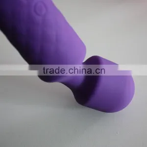 2016 New High Quality Full Silicone Strong Power Magic Wand Vibrator Sex Toys thumbnail-2