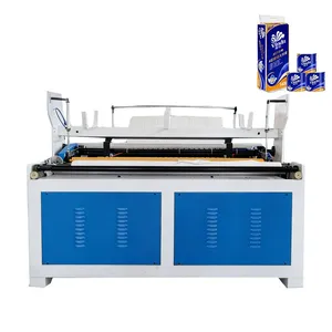 Full Automatic Toilet Paper Making Machine Toilet Paper Tissue Machine Equipment thumbnail-5