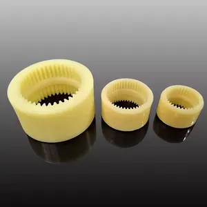 Nylon Sleeve Gear Coupling MC Nylon Internal Tooth Flexible Shaft Coupler thumbnail-5