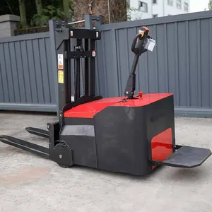 Factory Direct Sale Ride-on Stacker 2000kg Legless Electric Stacker 4m Lifting Stable Performance for Indoor Material Handling thumbnail-5