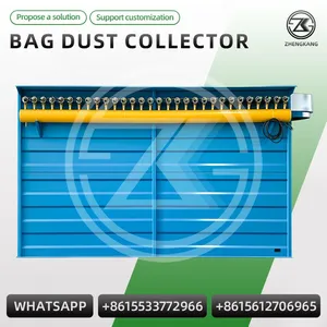 Zhengkang Industrial Baghouse Pulse Jet Dust Collector for Dust Removal Environmental Protection Equipment thumbnail-1