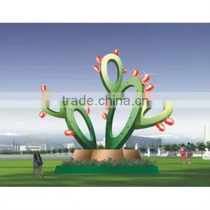 Modern Large Stainless Steel Arts Abstract Sculpture for Garden Decoration thumbnail-1